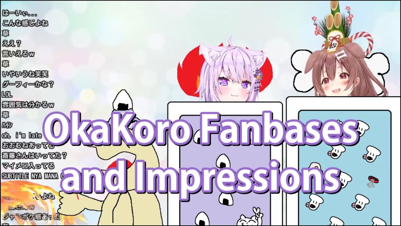 OkaKoro: Okayu and Korone give their impressions of each other's fanbases and each other