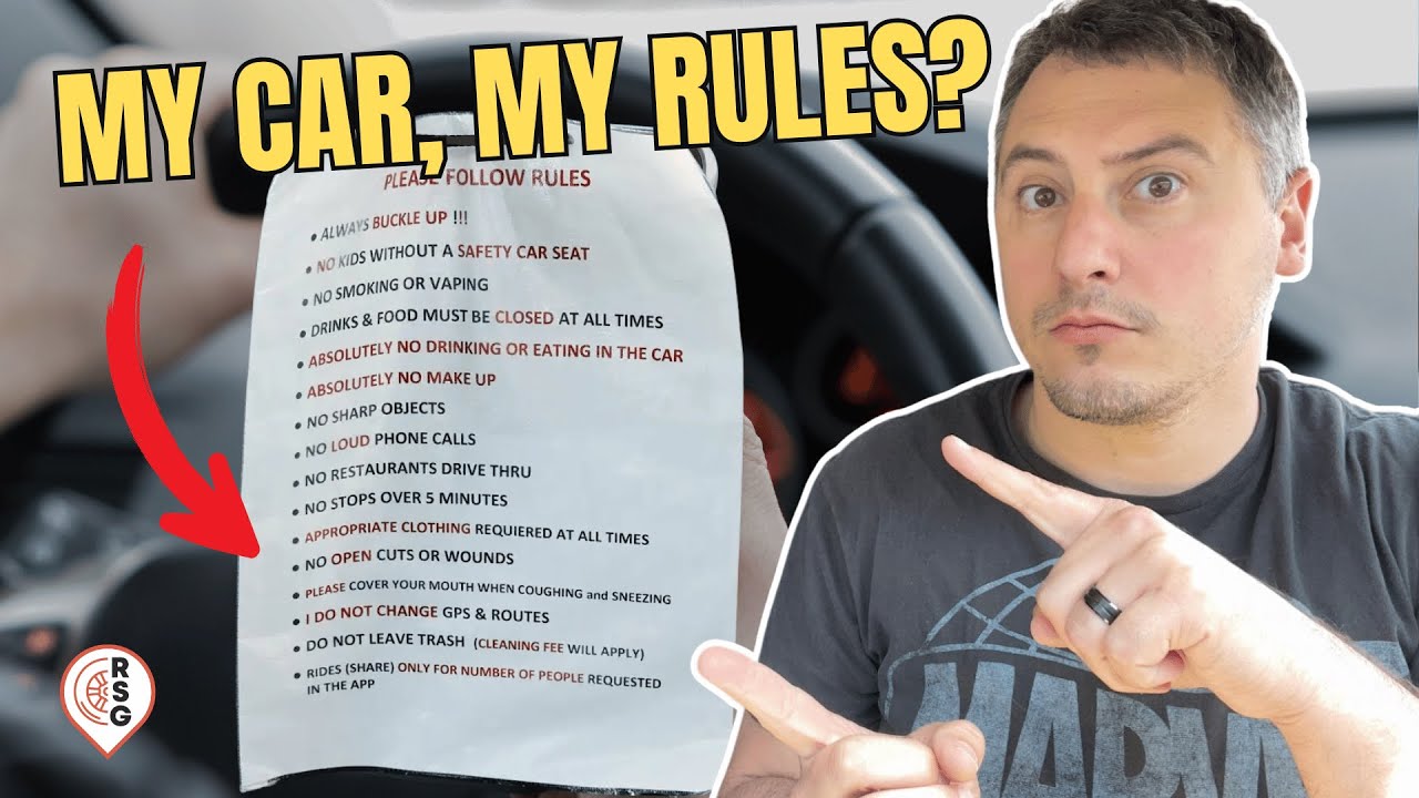 Uber Driver &ldquo;Rules of the Road&rdquo; (What To Allow & What To NOT)