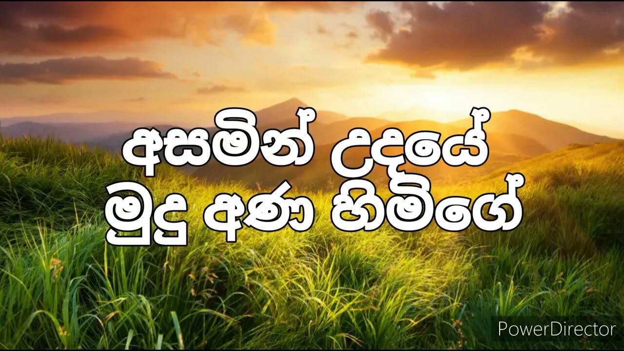 Adaraya karunawa | ආදරය කරුණාව | Sinhala Geetika with Lyrics