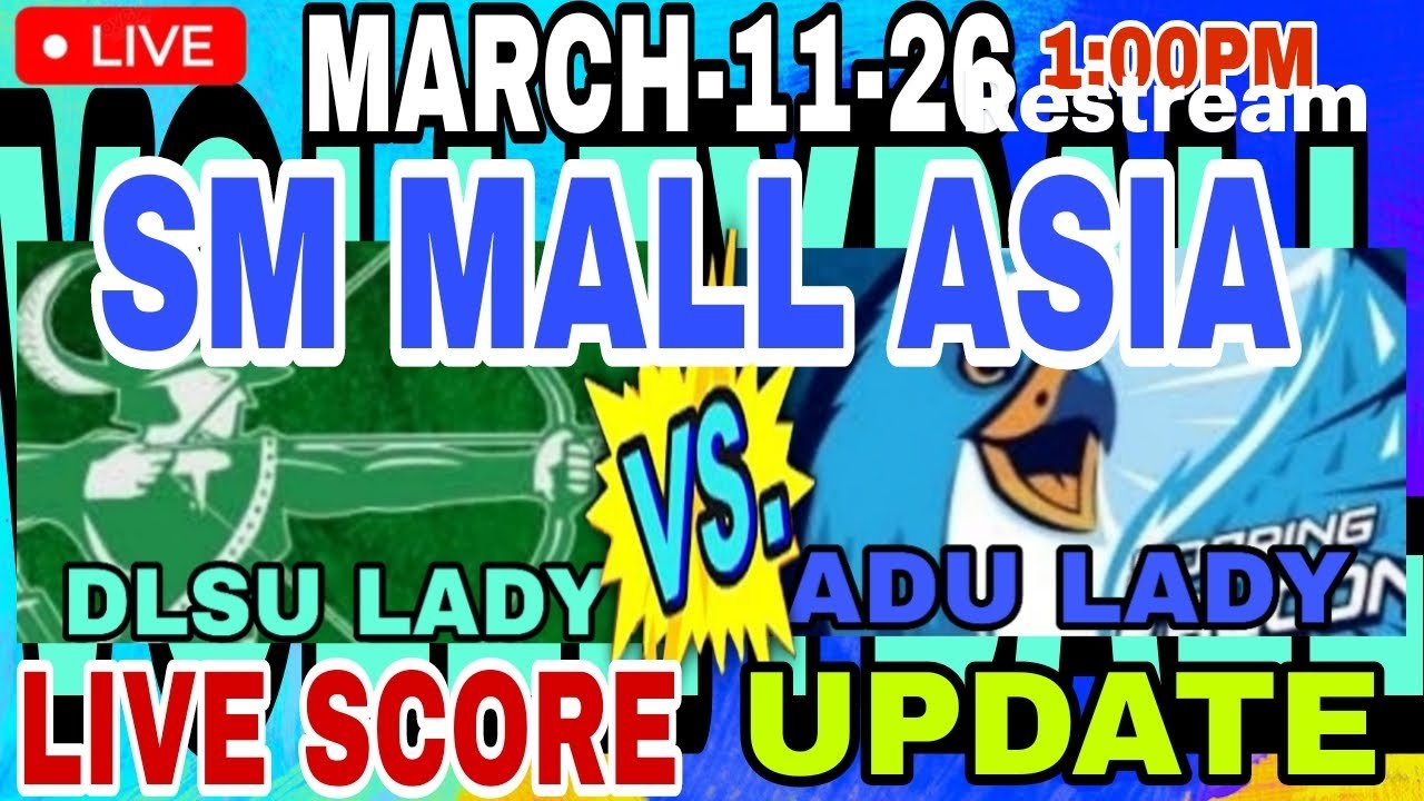 🔴UAAP WOMEN VOLLEYBALL  LIVE SCORE UPDATE 👉DLSU LADY SPIKERS VS ADU LADY FALCONS#uaap2026 