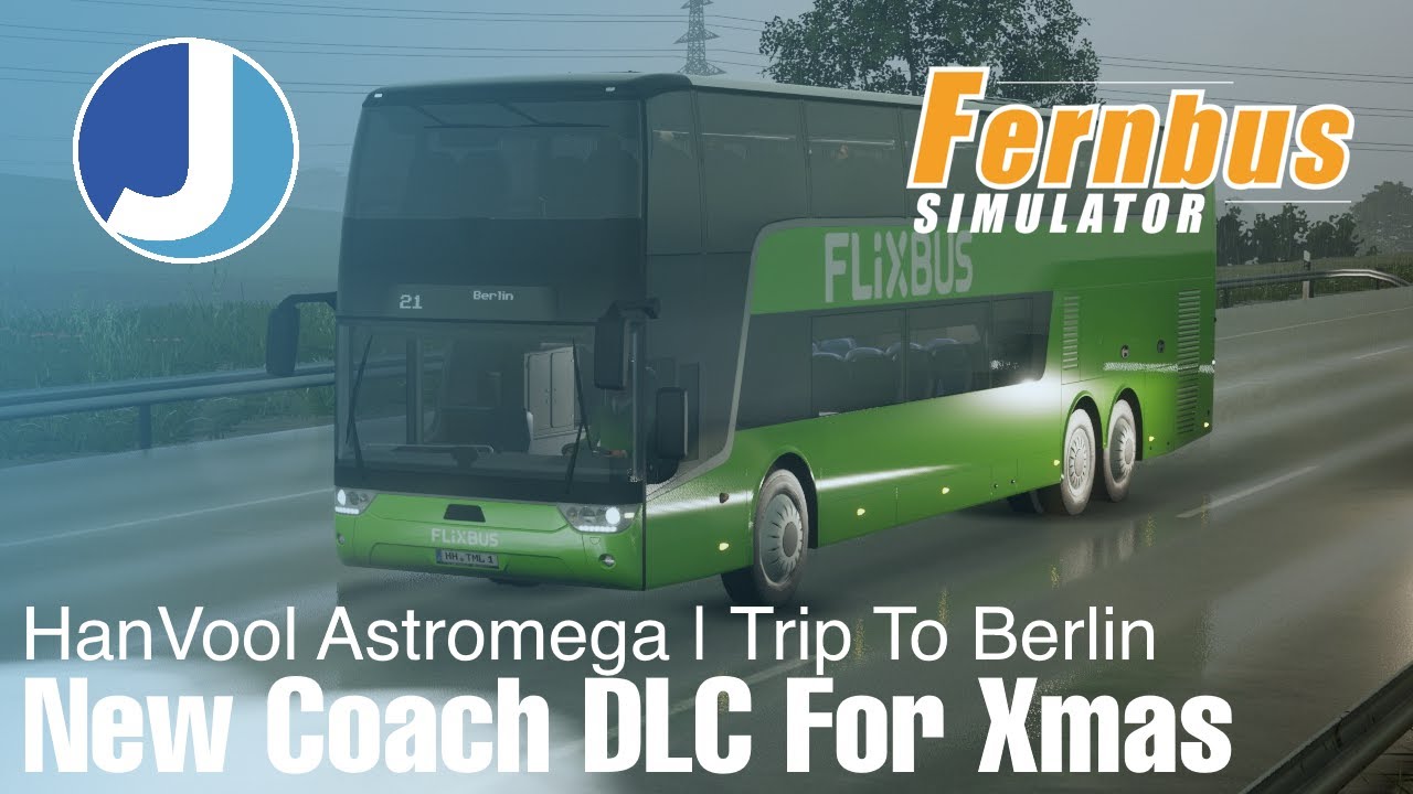 A New Coach DLC For Christmas! | Fernbus Coach Simulator | HanVool Astromega