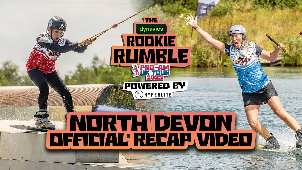 Rookie Rumble Stop 2 2025 at North Devon Wake Park | Cable Wakeboarding Competition
