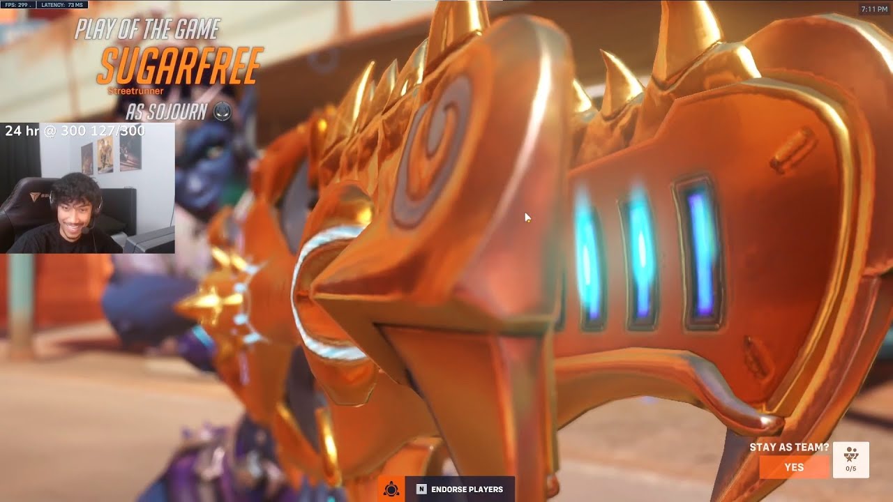 POTG! Sugarfree Insane Sojourn + Tracer + Pharah Season 8 Top 500 Gameplay Overwatch 2