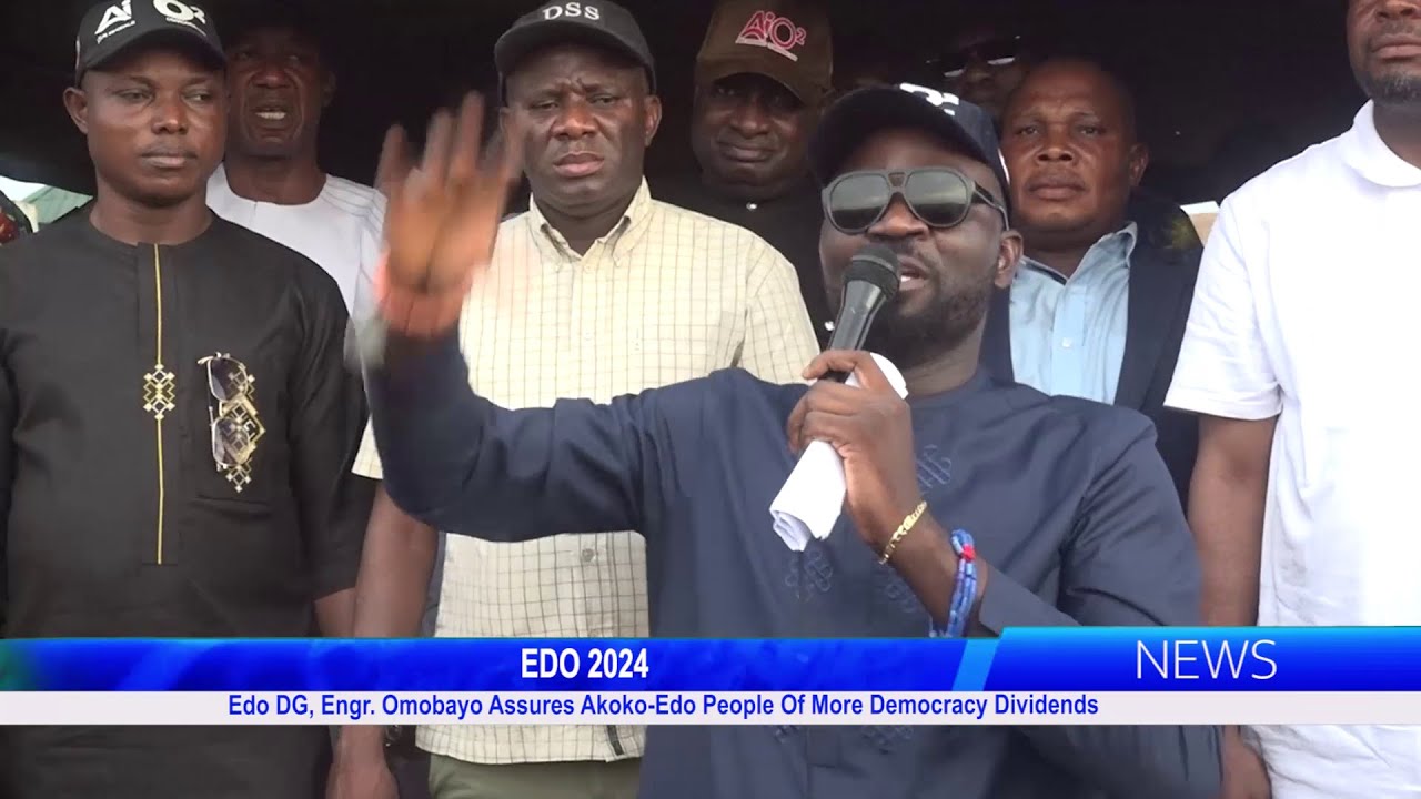 Edo DG, Engr. Omobayo Assures Akoko-Edo People Of More Democracy Dividends