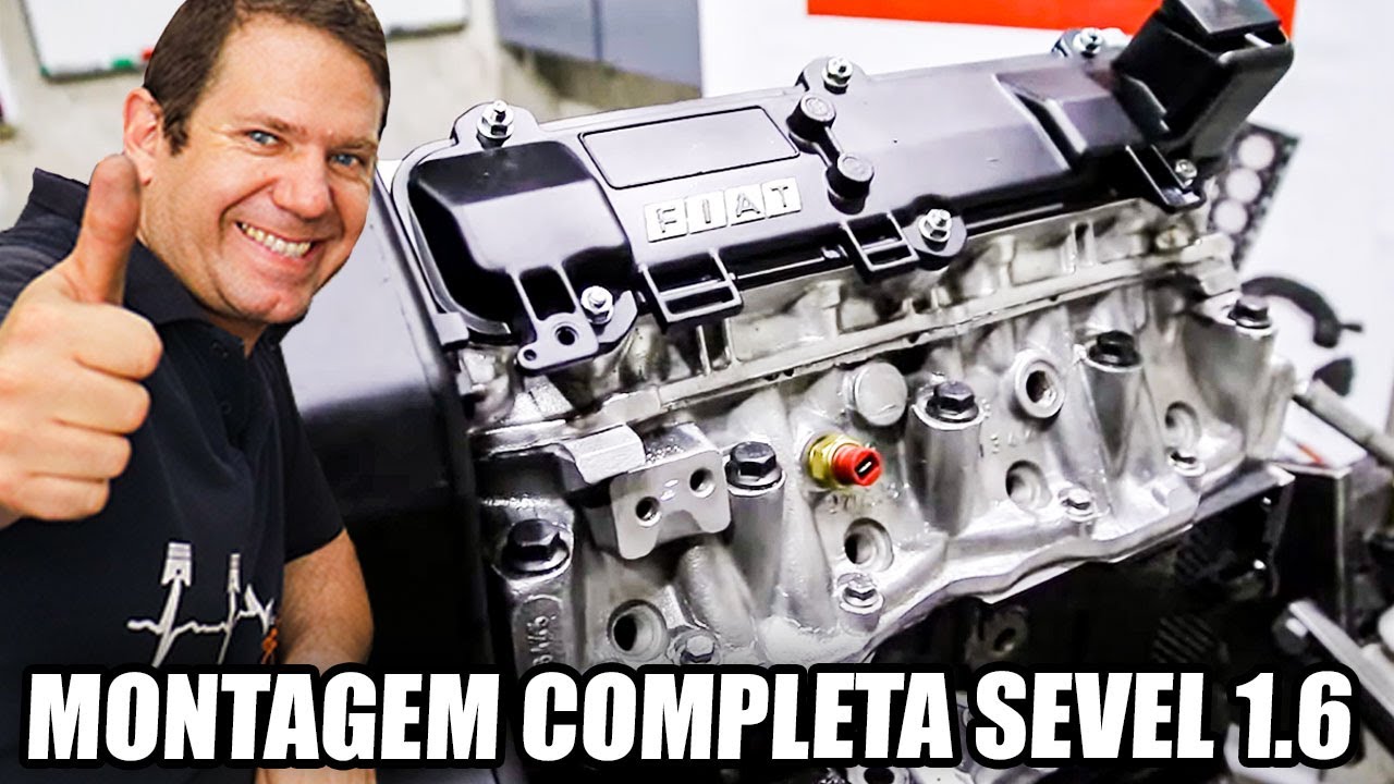 ZERO KM DE NOVO!!😎🔥 MONTAGEM COMPLETA MOTOR FIAT SEVEL 1.6!!