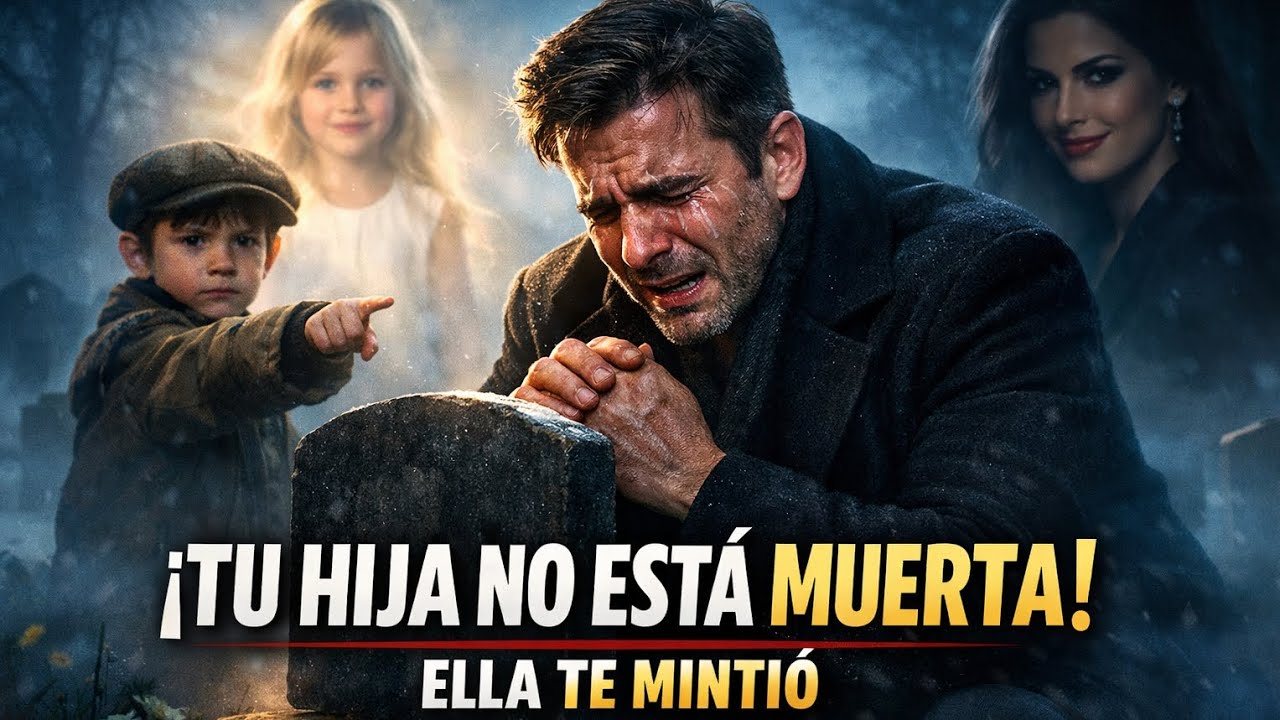Tu hija no está muerta, es tu esposa quien te mintió... dijo el niño negro pobre al multimillonario
