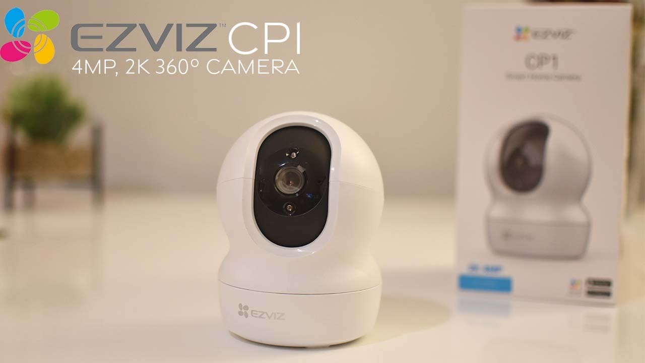 EZVIZ CP1 4MP 2K 360 WiFi Indoor Home Security Camera Review
