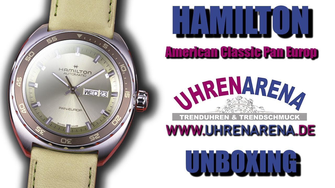 Hamilton American Classic Pan Europ H35445860 | Unboxing | 4K | Uhrenarena