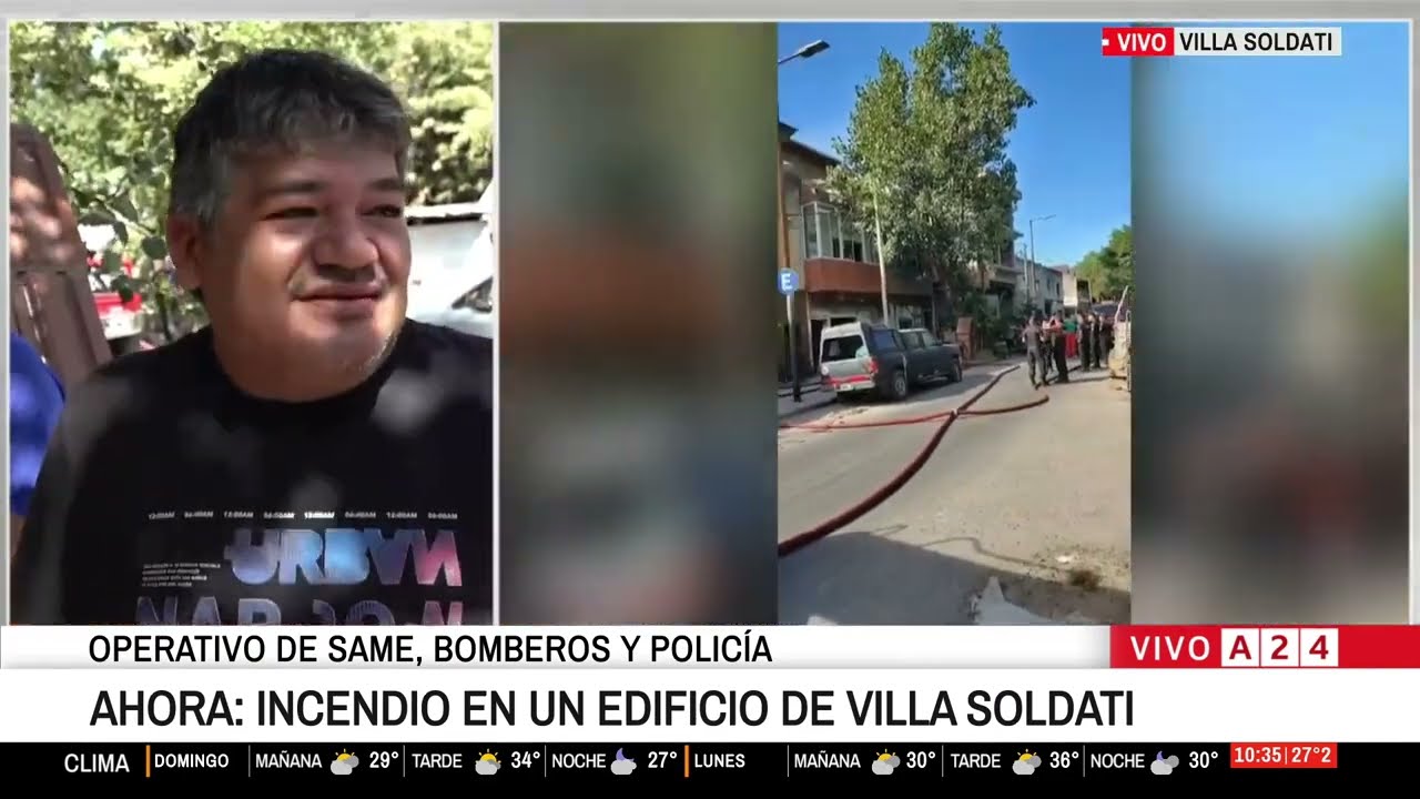 🔥 Incendio en Villa Soldati: dos hospitalizadas y pérdidas totales