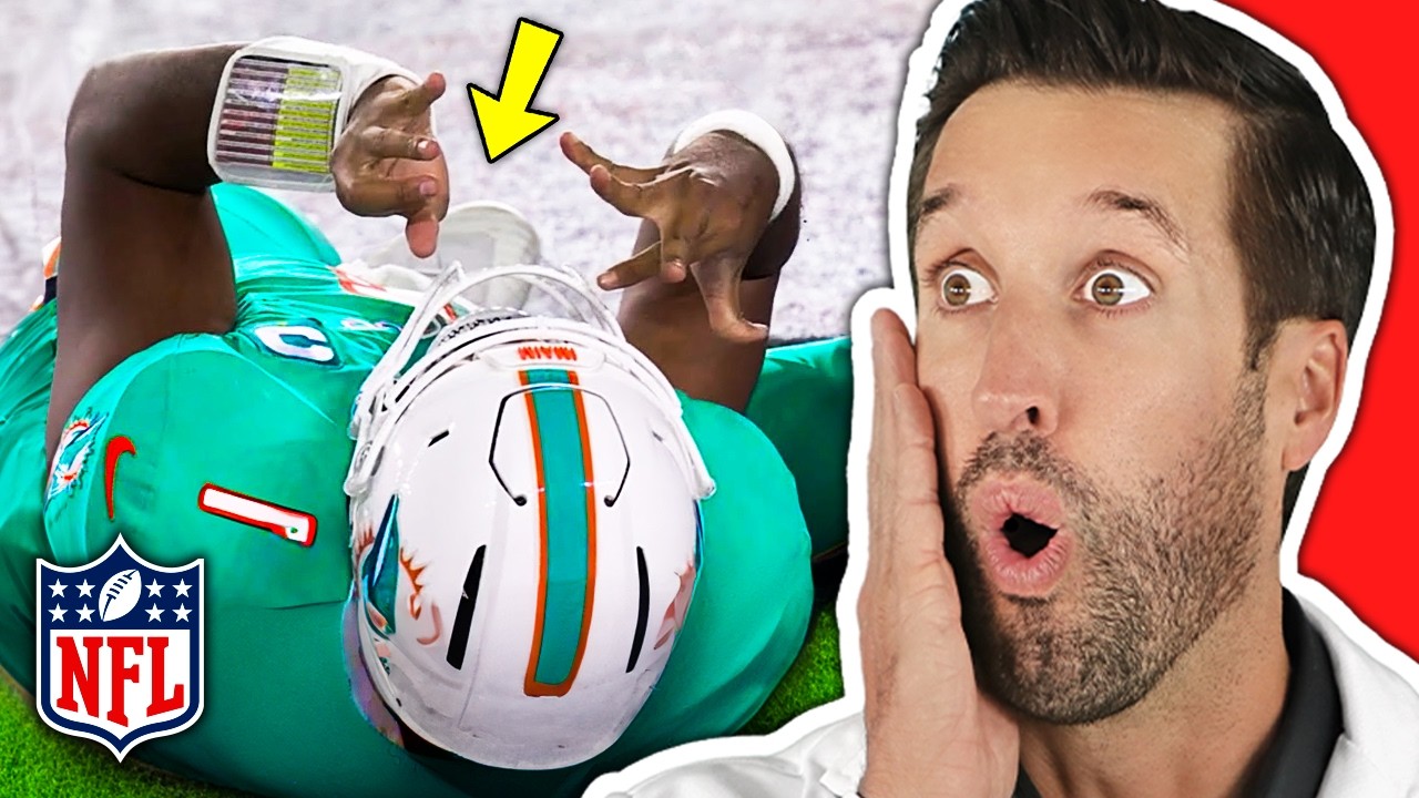 ВРАЧ смотрит на самые страшные футбольные травмы в истории NFL
