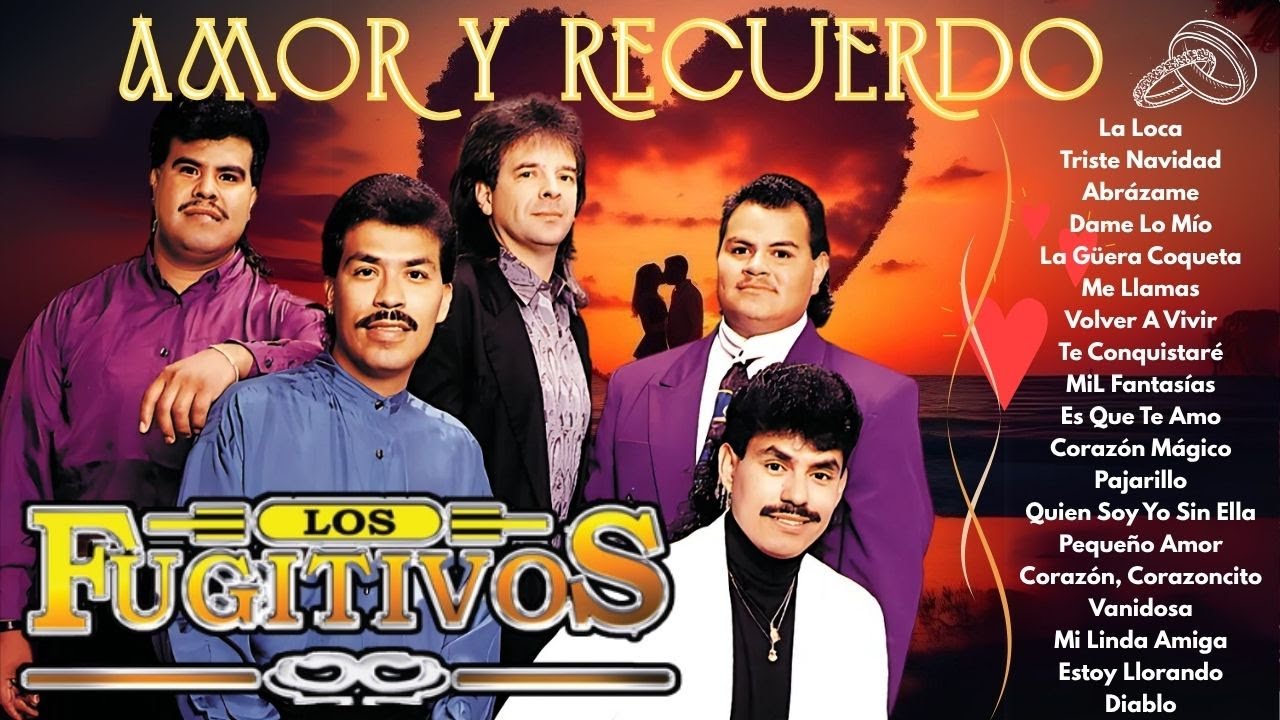 Los Fugitivos Mix 2025 🌹 1 Hora de Cumbias Románticas Para Pistear y Llorar 💔