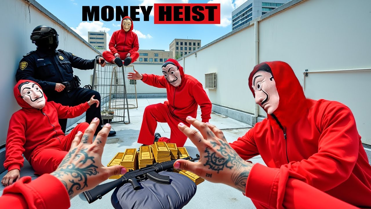 PARKOUR VS MONEY HEIST: Boss gets out of prison, kills traitor to get back money | Epic POV