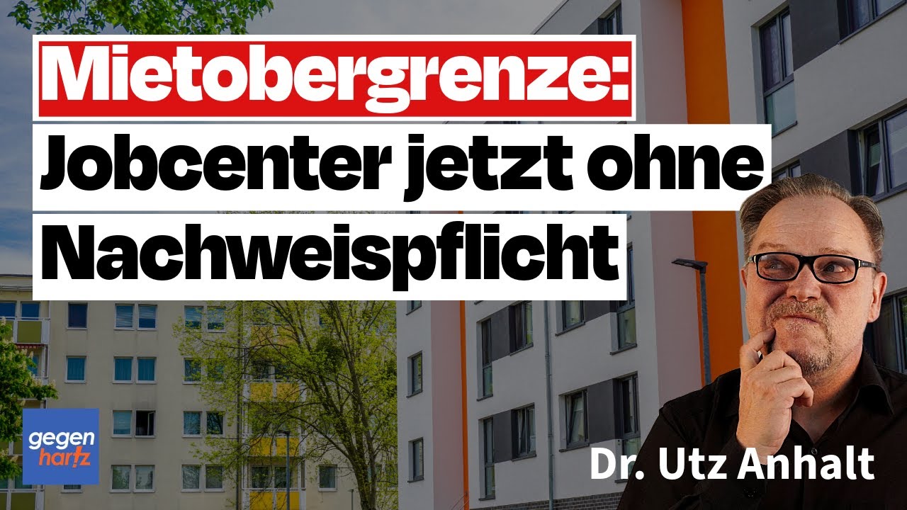 Bürgergeld: Mietobergrenze - Jobcenter jetzt ohne Nachweispflicht