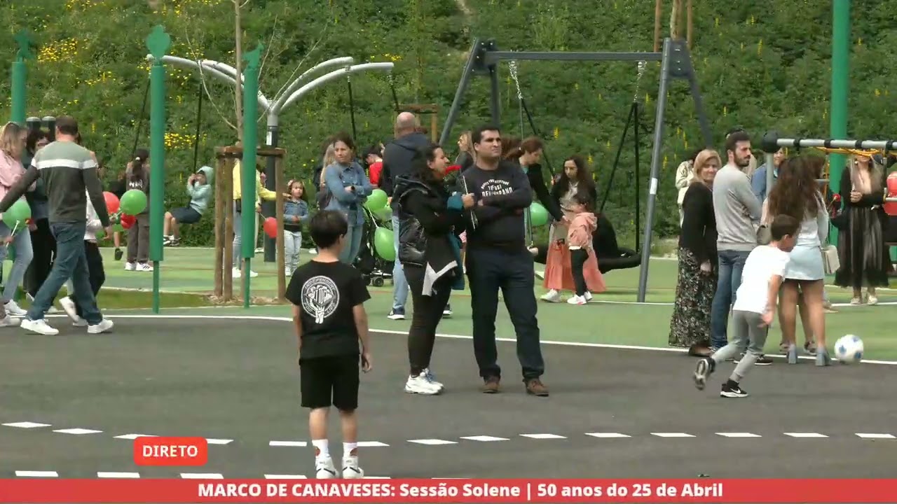 MARCO DE CANAVESES: Inauguração do Parque da Liberdade | 50 anos do 25 de Abril