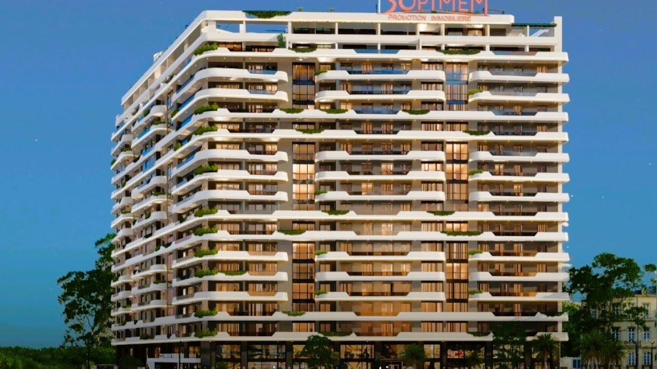 تابعو آخر أشغال هذه الإقامة العالمية في الجزائر العاصمة NEW DOWNTOWN RESIDENCY ALGIERS