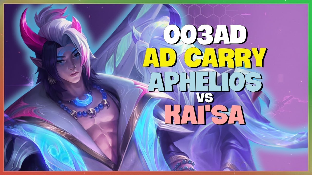 Challenger 003ad UNLEASHES Aphelios: AD Carry Masterclass & Tactics (Engsub)