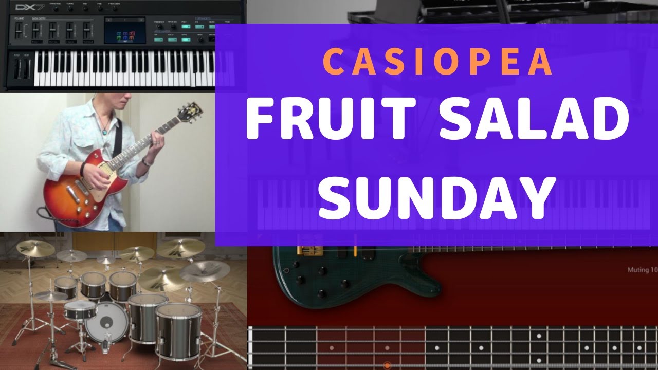 OneMan CASIOPEA - FRUIT SALAD SUNDAY (PHOTOGRAPHS)