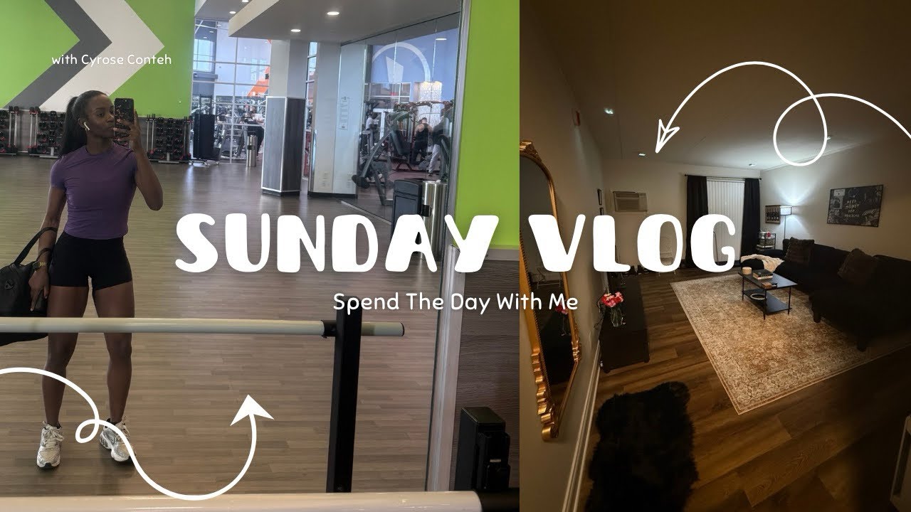 Slow Sunday Reset | Gym, Cooking & Self-Care