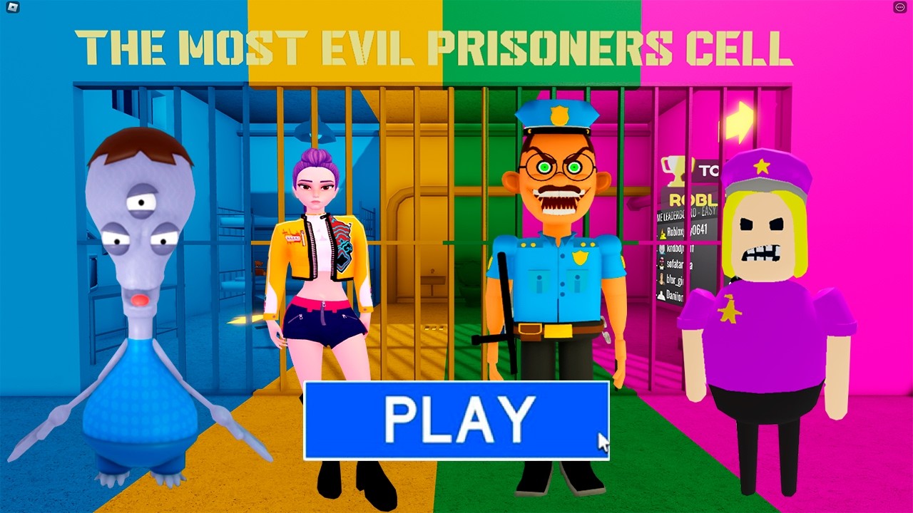 ALIEN VS RUMI VS POLICE COP VS POLICE GIRL? OBBY Full Gameplay #roblox