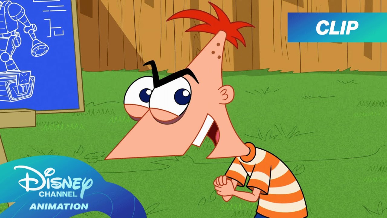 Dr. Doofenshmirtz Turns Phineas and Ferb Evil! 😈😱 | @disneychannelanimation