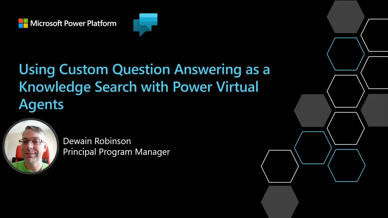 How to connect a Custom Question Answering (CQA) to Power Virtual Agents