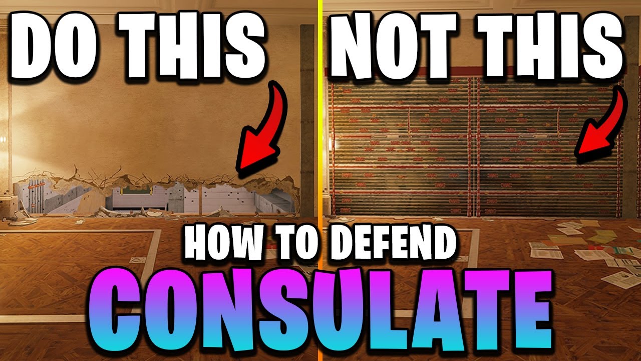 Split Site Best Site? How To Setup and Defend Consulate - Rainbow Six Siege - Guide 2023