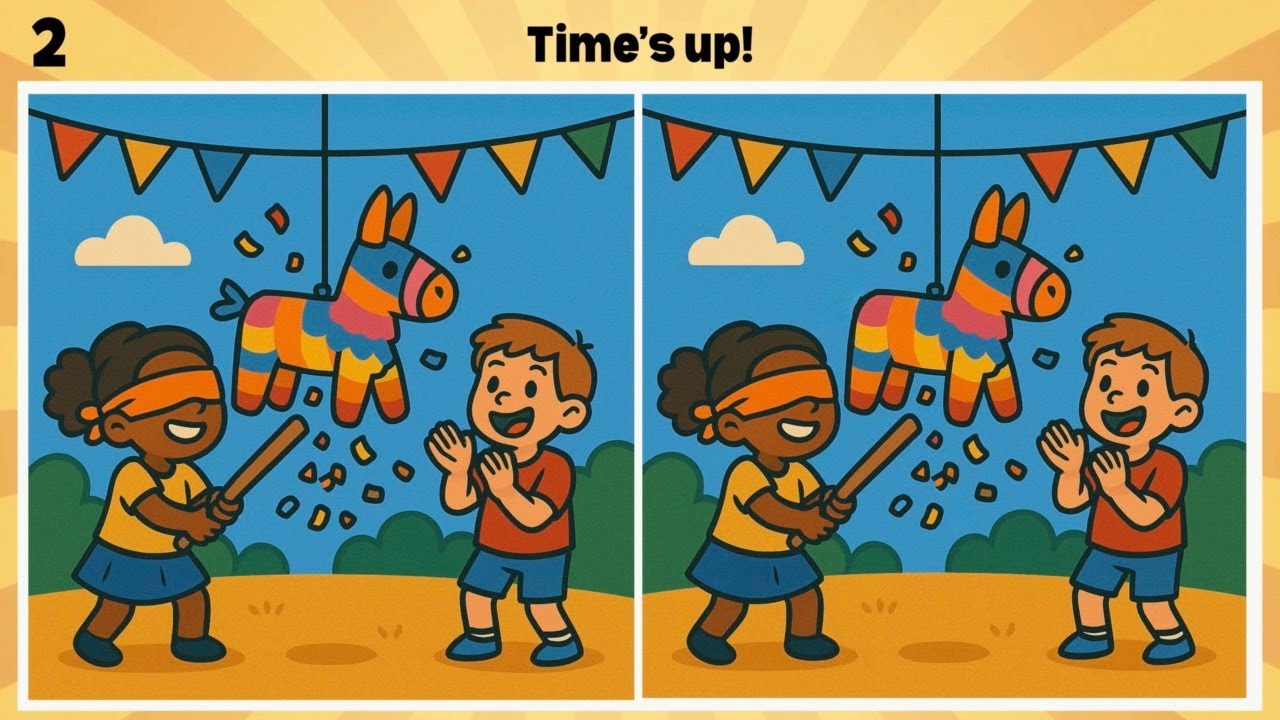 Spot the 4 Differences (You’ll Miss One Even If You’re Careful) | Mind Play Co
