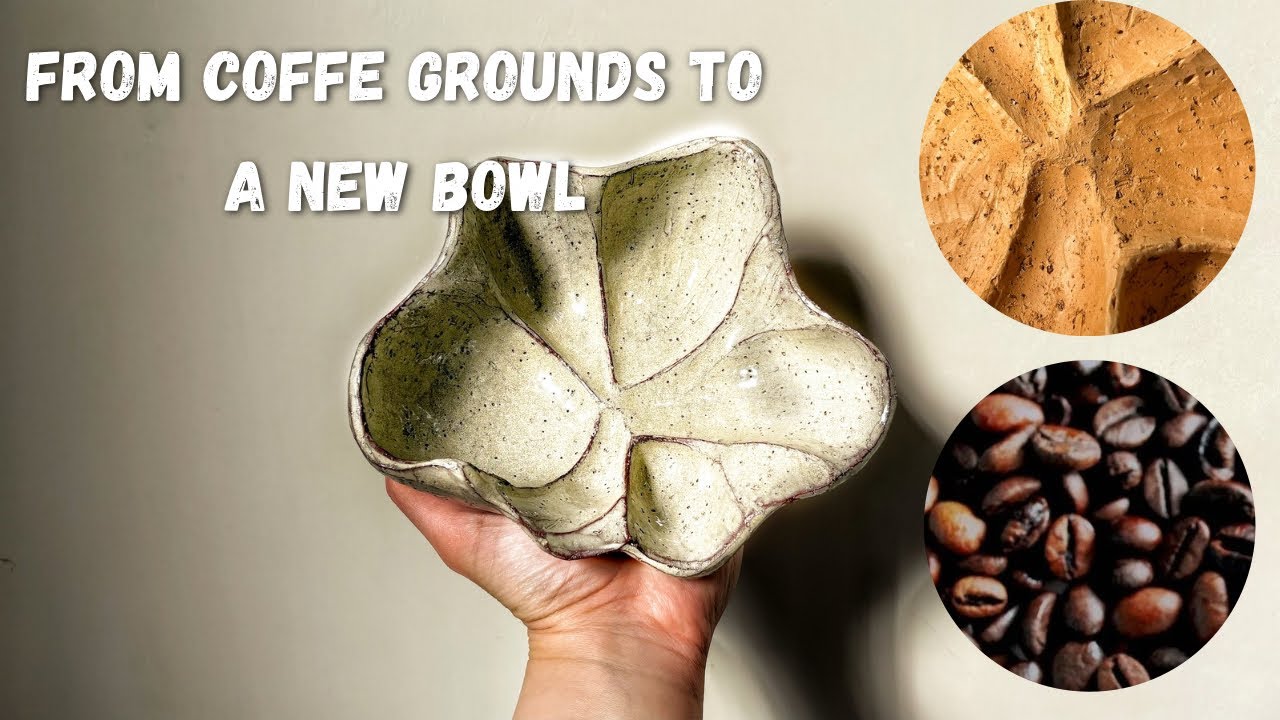 Coffee Grounds + Clay = Mind-Blowing Texture Technique