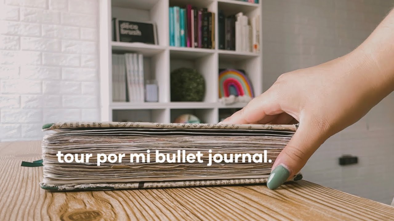 un sketchbook más terminado - tour por todo mi bullet journal