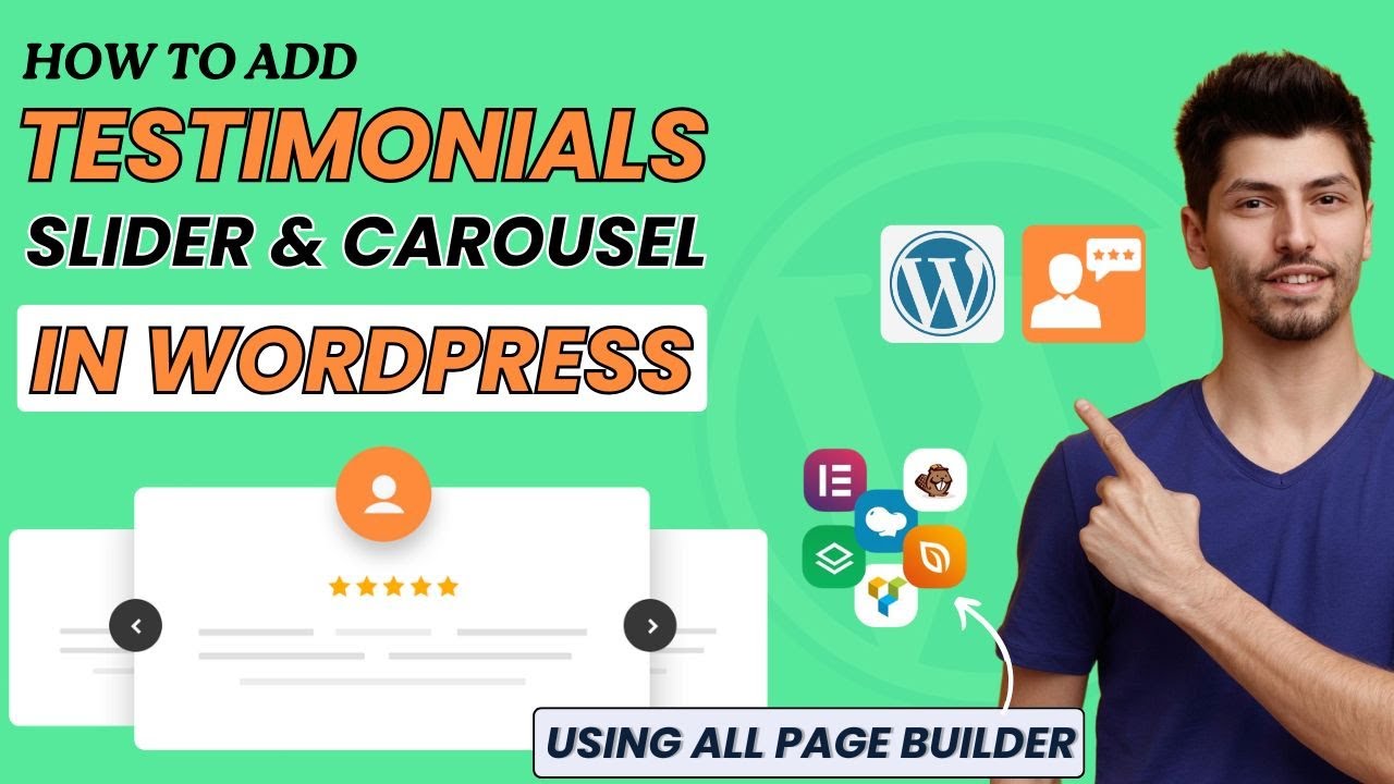 [FREE] How to Add Testimonials Slider & Carousel in WordPress | Best Free Testimonials Slider Plugin