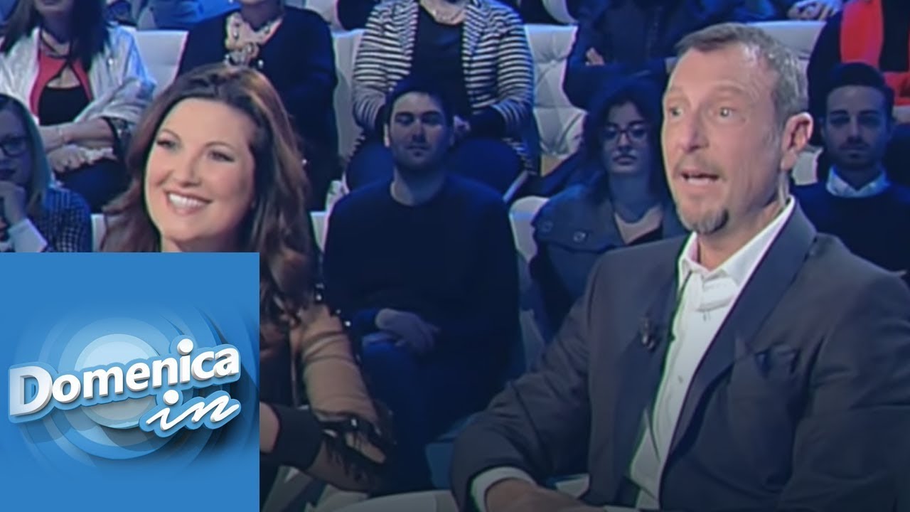 La storia d'amore di Amadeus e Giovanna - Domenica In 13/01/2019