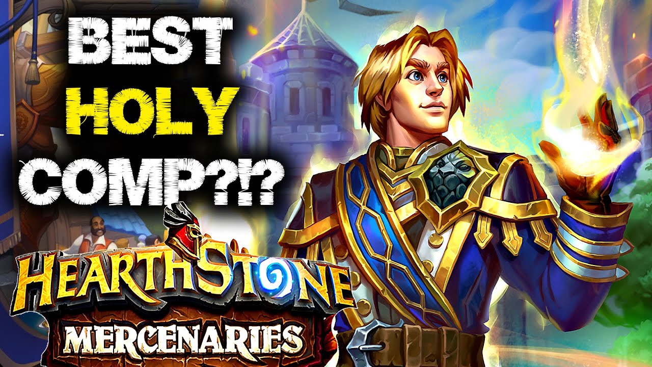 NEW HOLY COMP is OP! Top Hearthstone Mercenaries Builds by Top 200 Players