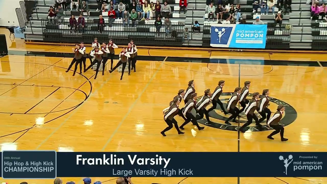 Franklin Varsity Pom High Kick 2024