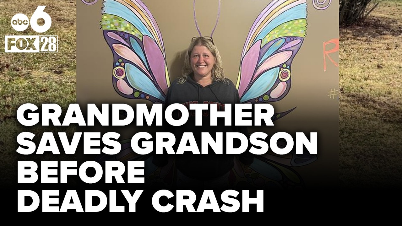 Grandmother hailed a hero saving grandson from crash, losing her life