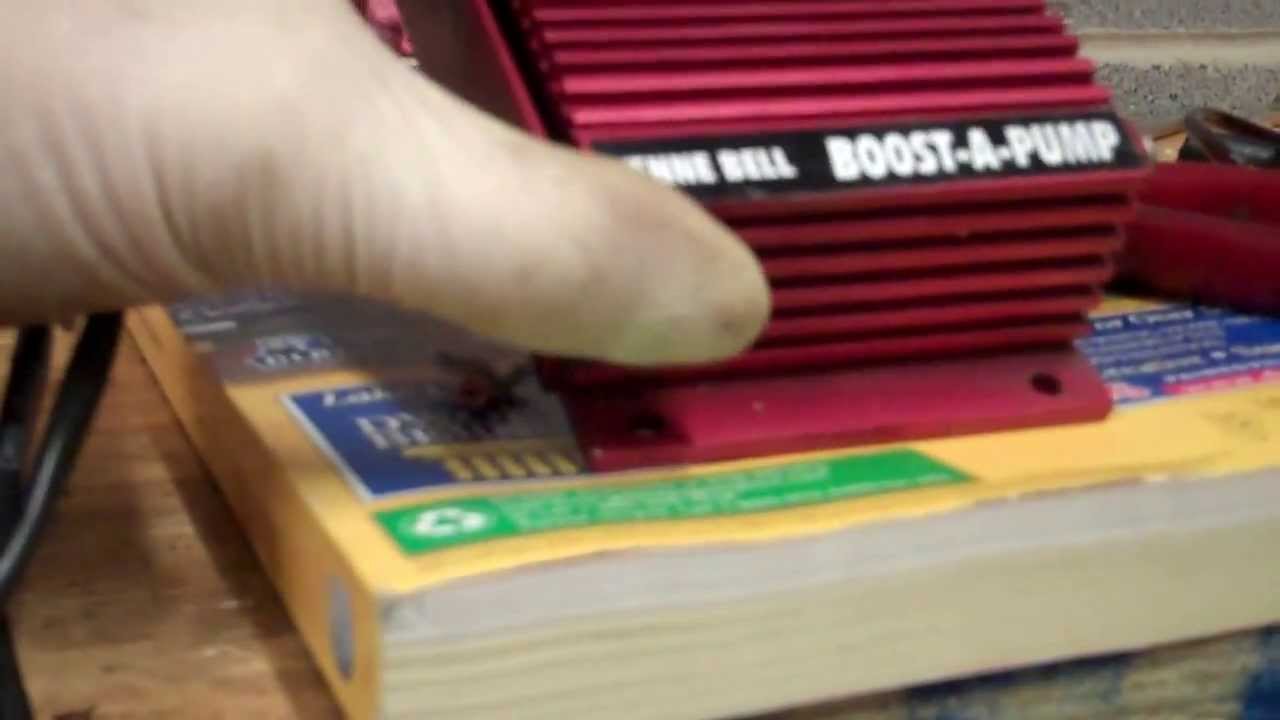tips on installing kenny bell boosta pump