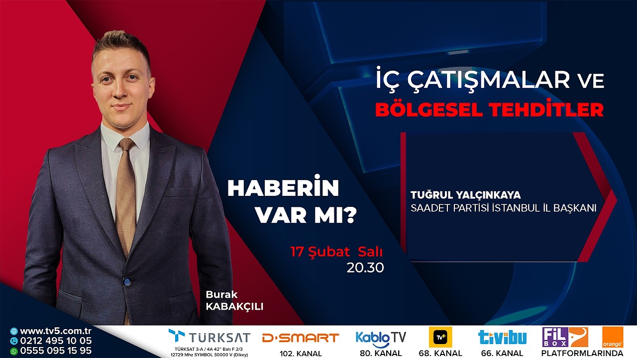 🔴#CANLI | Türkiye'nin Gerçek Gündemi Ne? - Haberin Var Mı? - Burak Kabakçılı - Tuğrul Yalçınkaya
