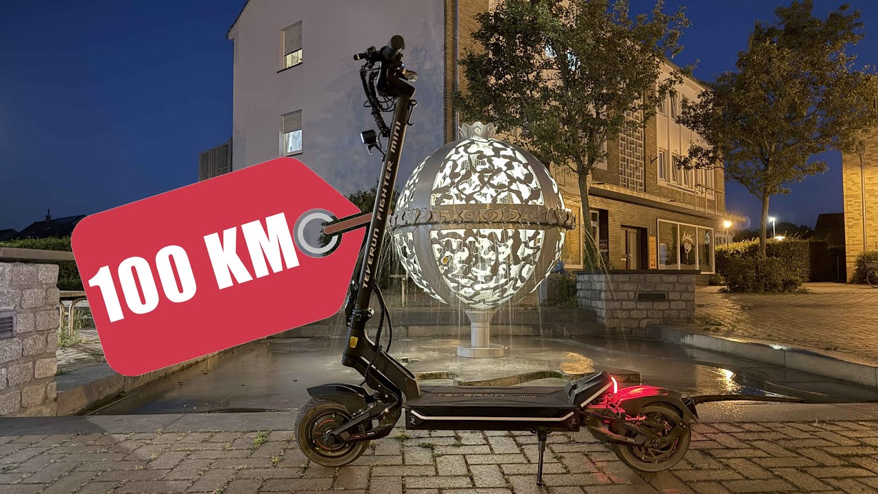100 KM drin❓Teverun Fighter Mini Pro Reichweitentest