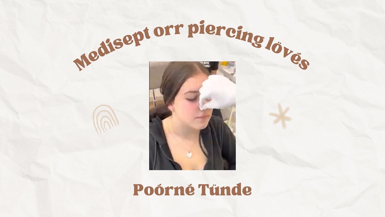 Medisept orr piercing lövése