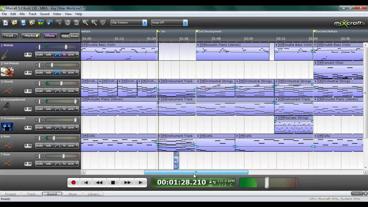 Mika - Any Other World (Mixcraft Remake)