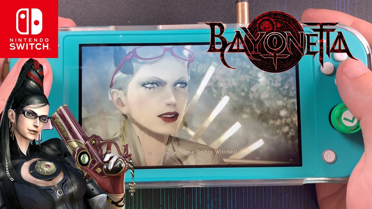 Bayonetta 1 on the Nintendo Switch Lite - part 16