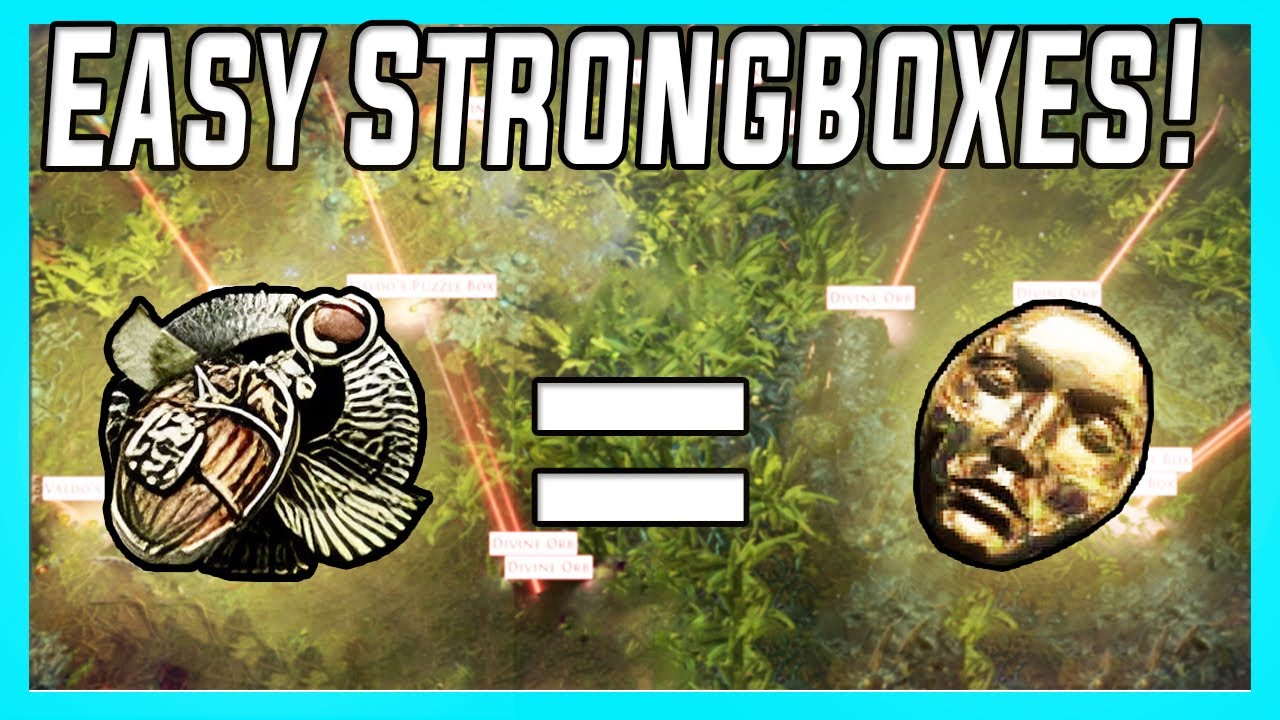 [POE 3.27] Стратегия дешевого джекпота Strongbox!
