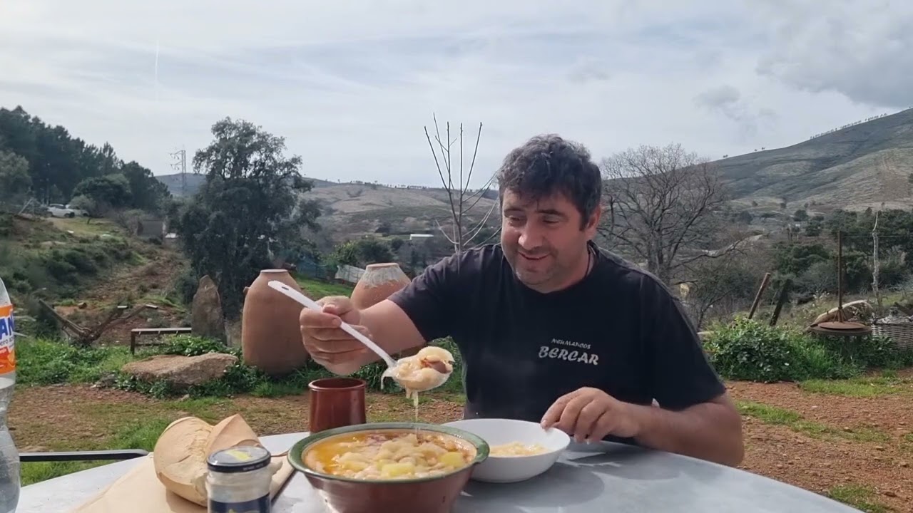 Qué buen puchero me he hecho al horno recuerdo 