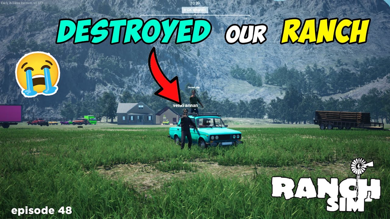 LUKA AND VENKI DESTROYED OUR RANCH 😪 | RANCH SIMULATOR MALAYALAM