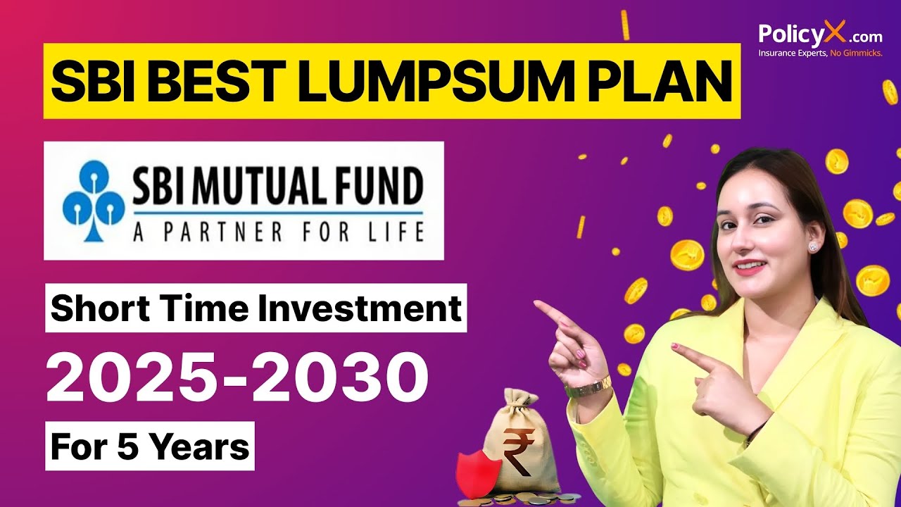 SBI Best Lumpsum Plan For 5 Years | Best SBI Mutual funds 2025  | Lumpsum Investment | Sonali Joshi