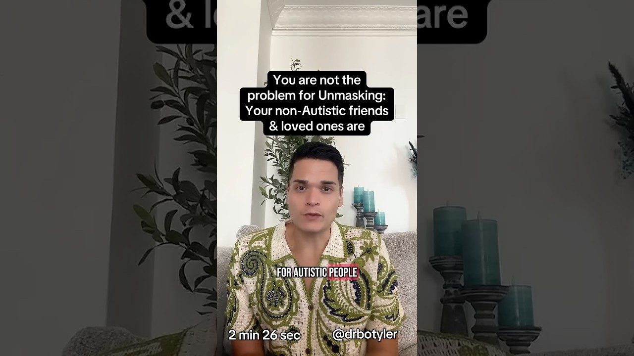 #autism #unmasking The Real Problem with Unmasking
