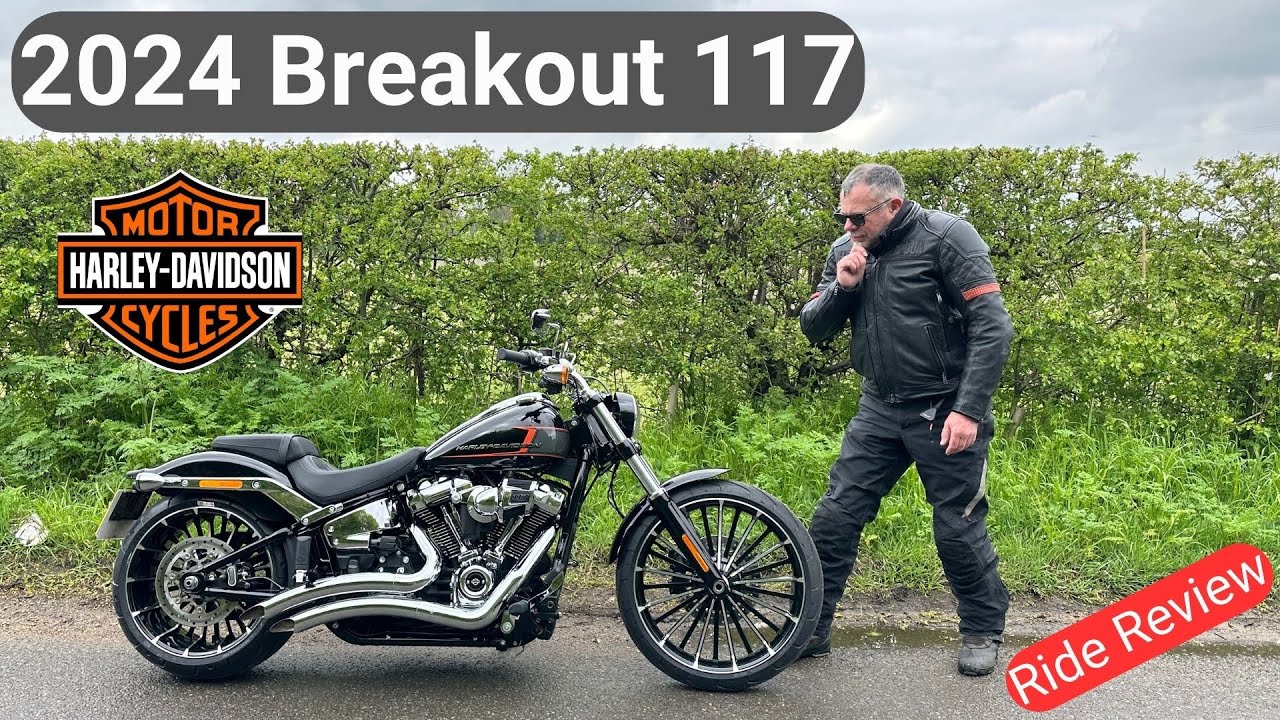 Wow, the Breakout 117 is awesome... Harley's most posey bike for 2024.