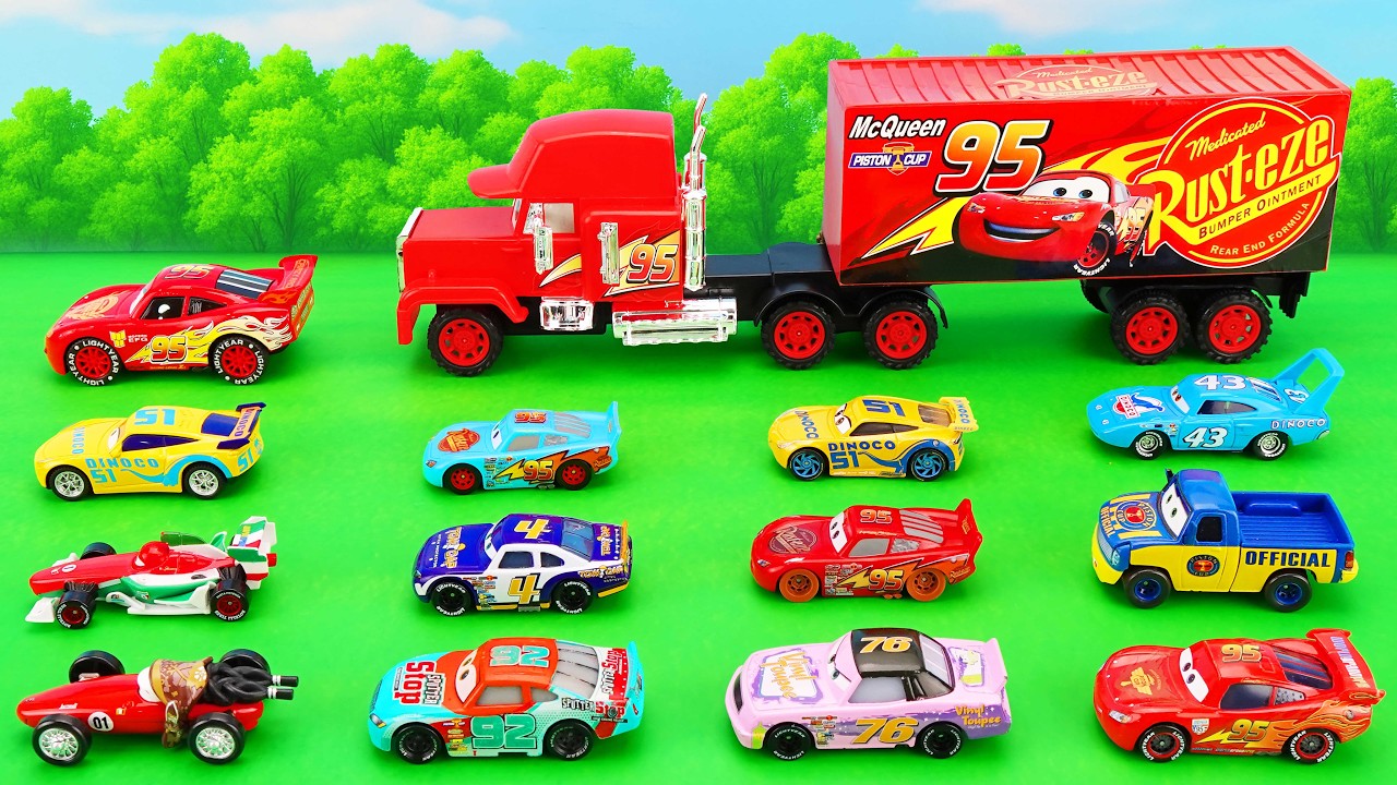 Disney Pixar Cars Unboxing Review | Lightning Mcqueen, Tow Mater, Doc Hudson, Sally Carrera, Cruz