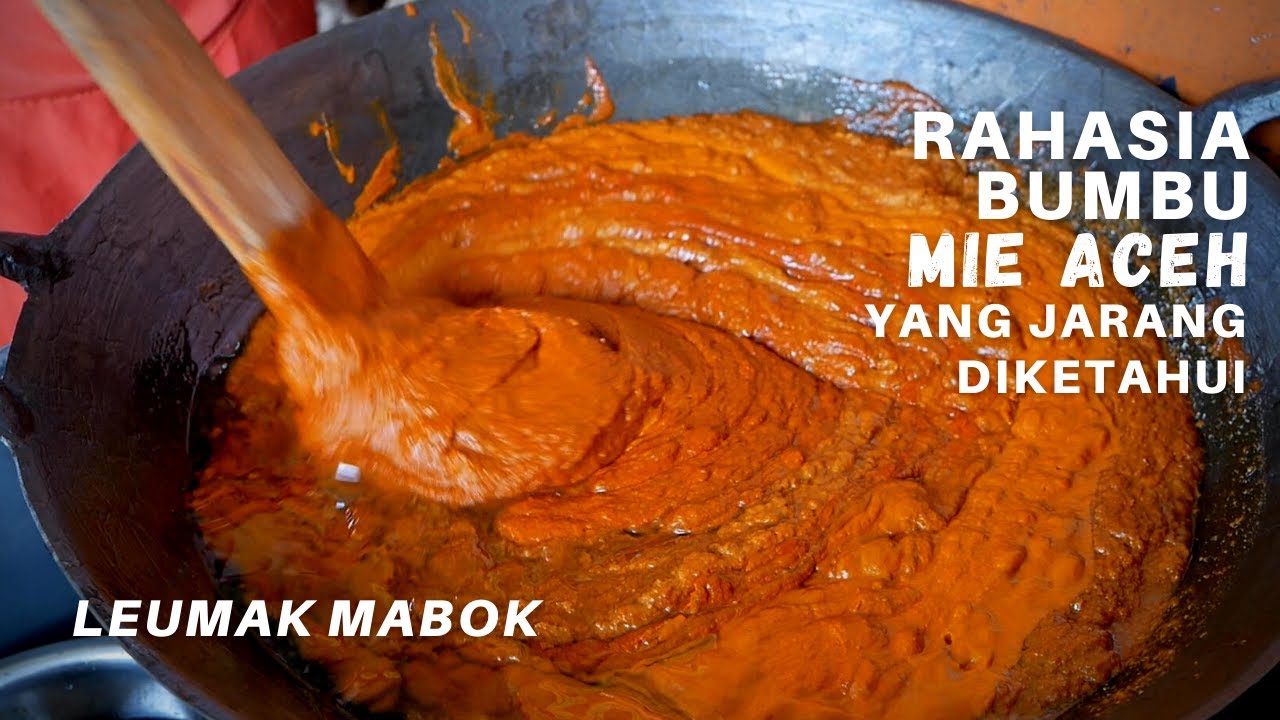 Kompisisi Bumbu Mie Aceh yang Jarang Diketahui - Mie Cek Hendri