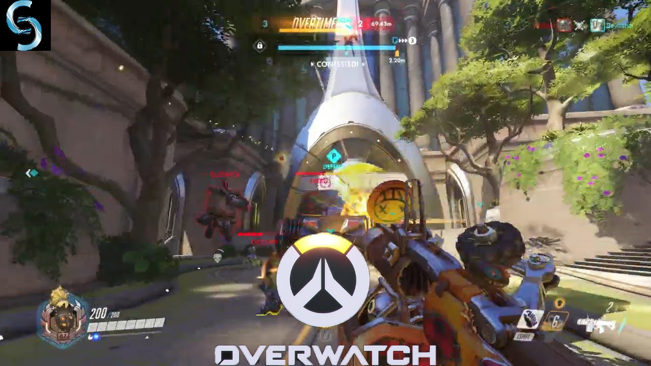 Overwatch Competitive - EPIC FIRST GAME - Terrible Second Game S1 Ep14