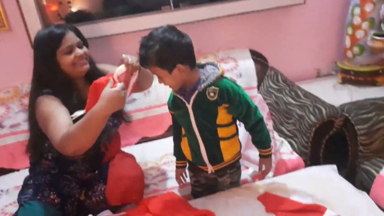 Vansh ki Santa dress ki shoping👏👏👏👍👍❤❤